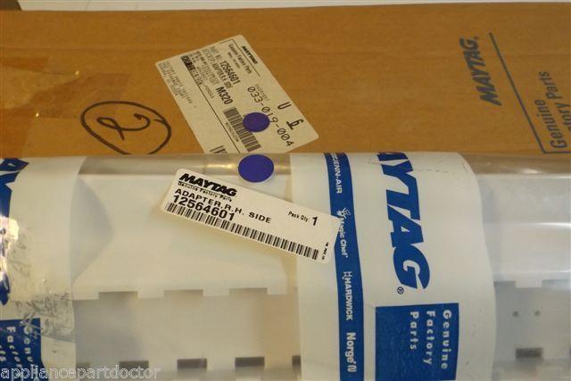 MAYTAG AMANA REFRIGERATOR 12564601 dapter,r.h. Side NEW IN BOX MAYTAG AMANA REFRIGERATOR 12564601 dapter,r.h. Side NEW IN BOX